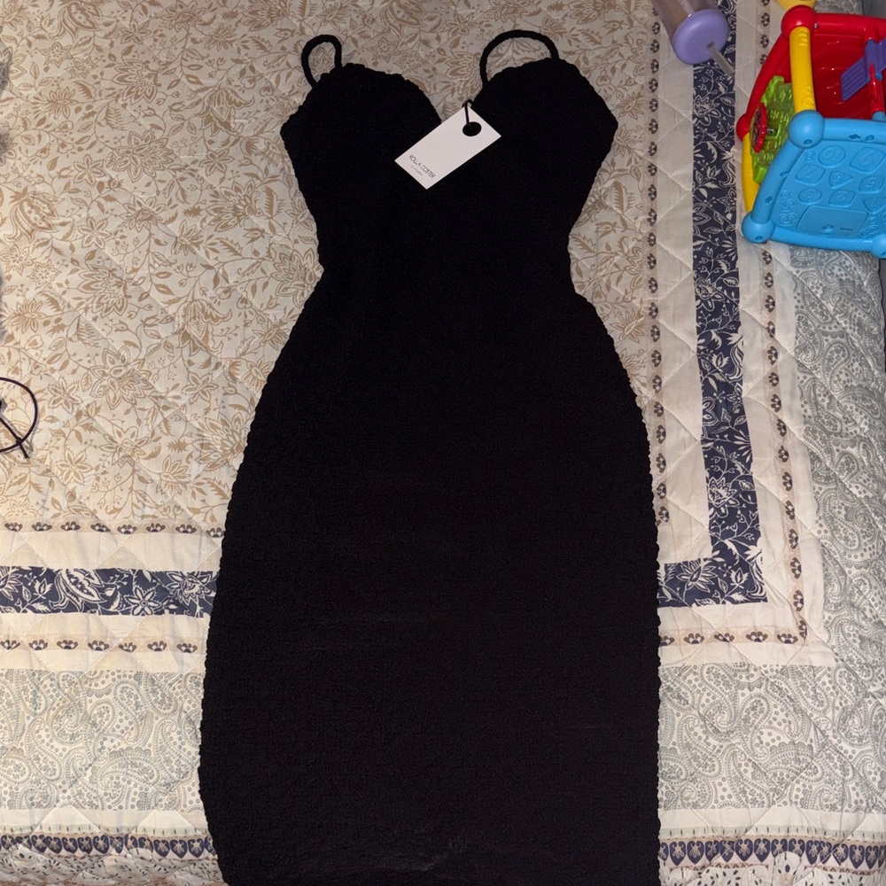 Black Midi Dress